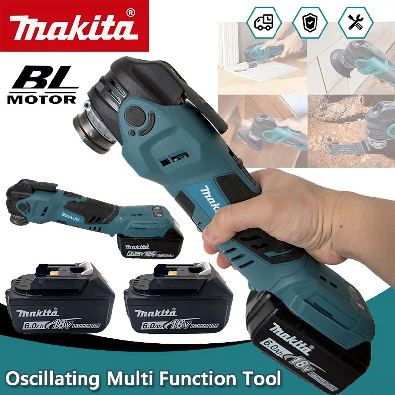 Woodworking Power Tools - Многофункциональный бесщеточный осциллирующий инструмент Makita: электропила