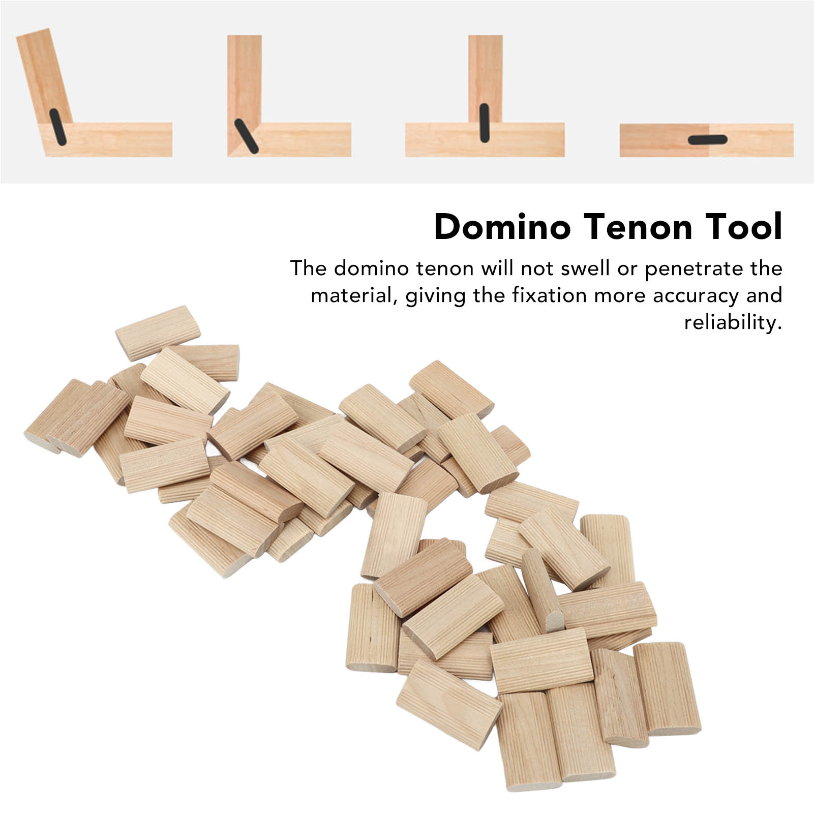 Woodworking Domino - Шипы Domino из бука 8x40 мм,