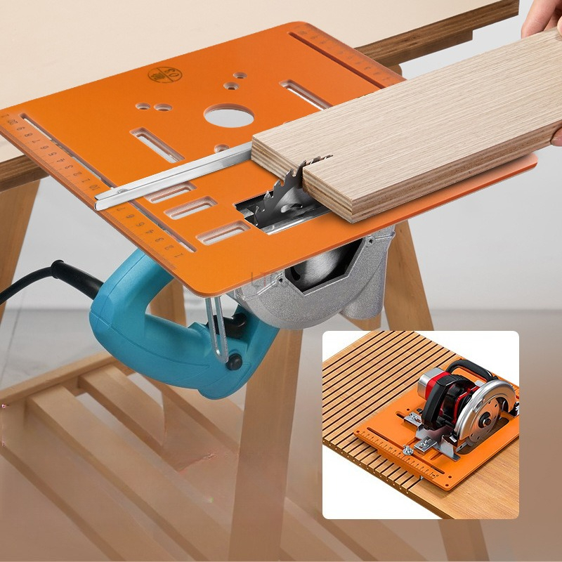 Woodworking Kumiko - Опорная пластина циркулярной пилы 90г. °