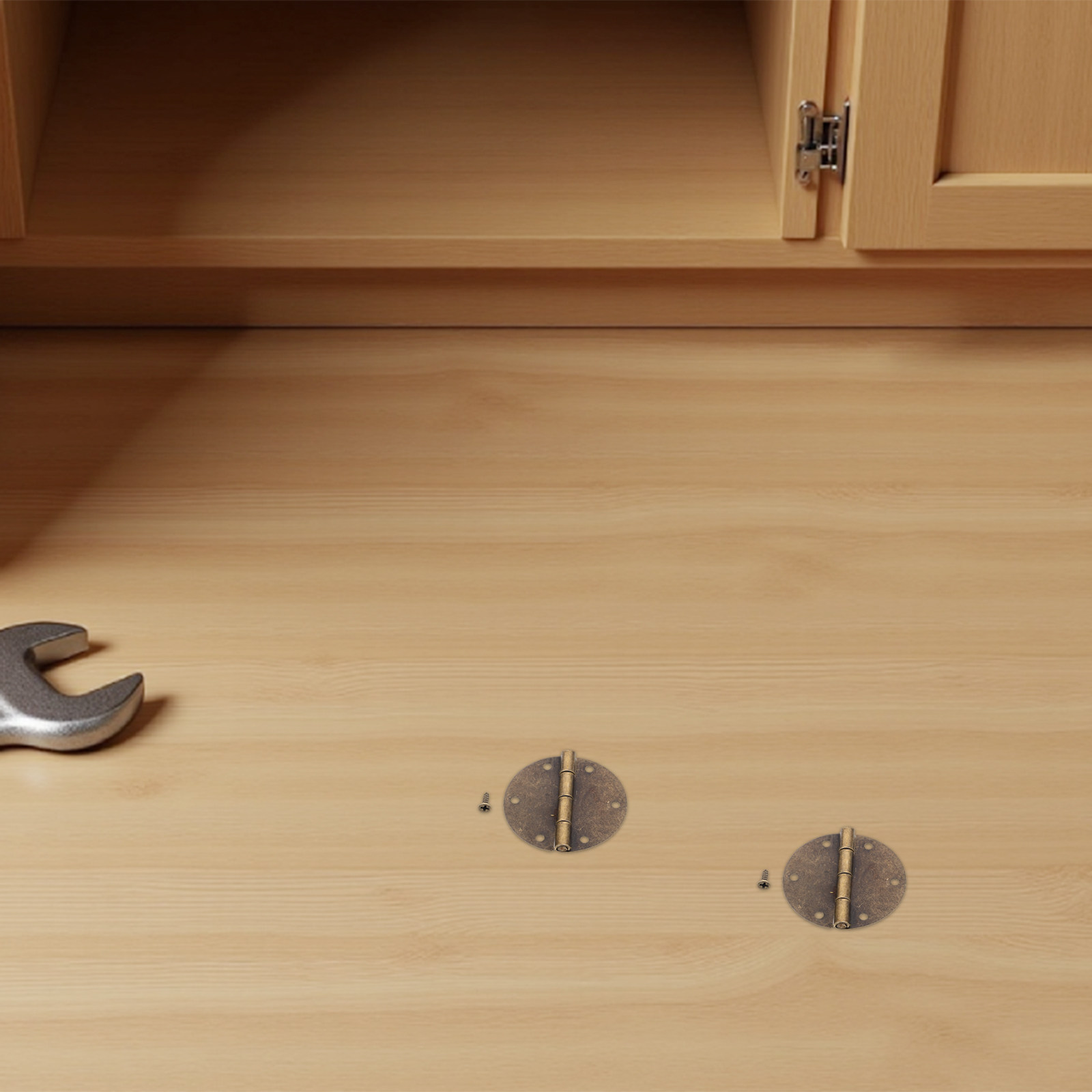 Woodworking Kitchen Projects - 10 шт. винтажных круглых бронзовых металлических