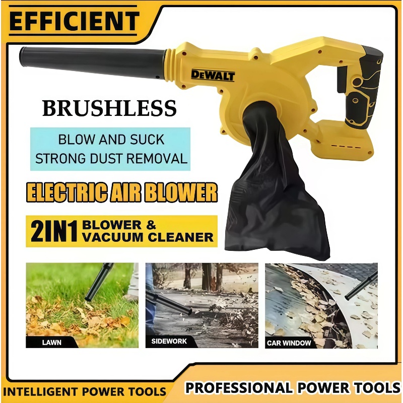 Woodworking Vacuum System - Беспроводной воздуходув-пылесос DeWalt 18V/20V для сбора