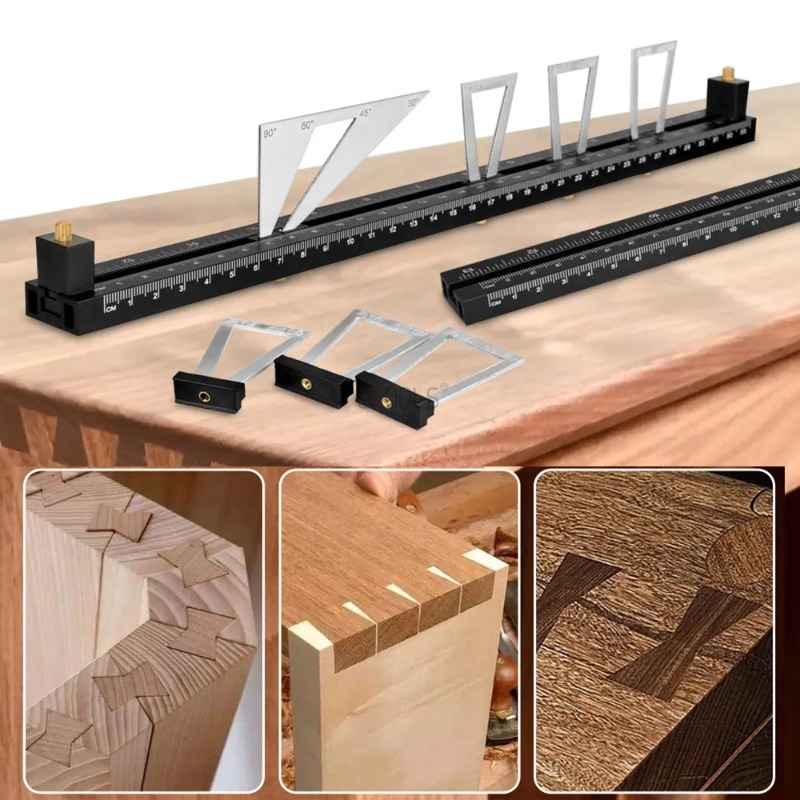 Woodworking Kumiko - Набор для разметки под соединение «ласточкин