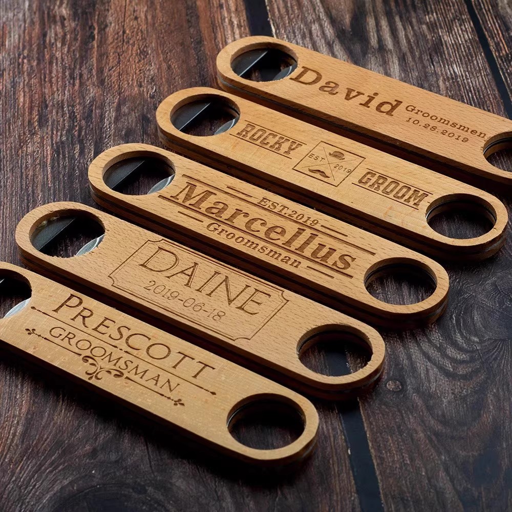 Woodworking Logos - Открывалка для пивных бутылок с бесплатным