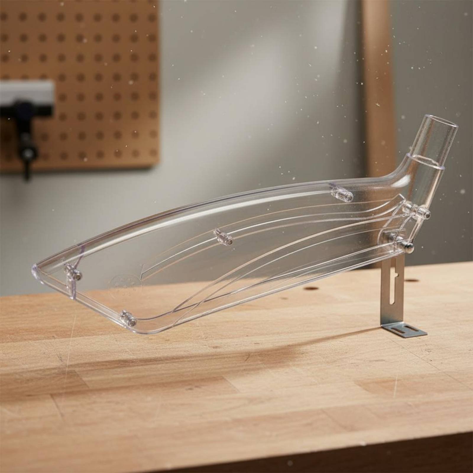 Vacuum Woodworking - Прозрачная защита для пильного диска, простая