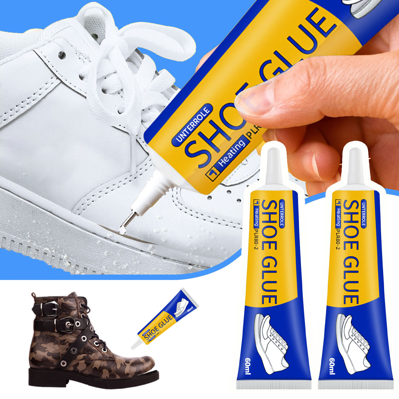 Woodworking Shoes - 1/3 шт., 60 мл, прозрачный клей