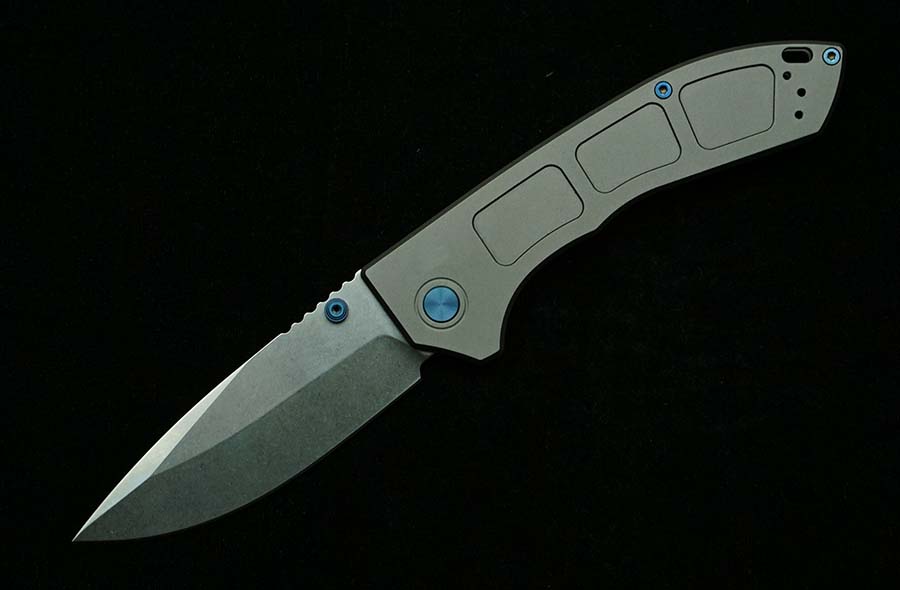 Новый синий складной нож Blue  – обзор и цена Woodworking Logos