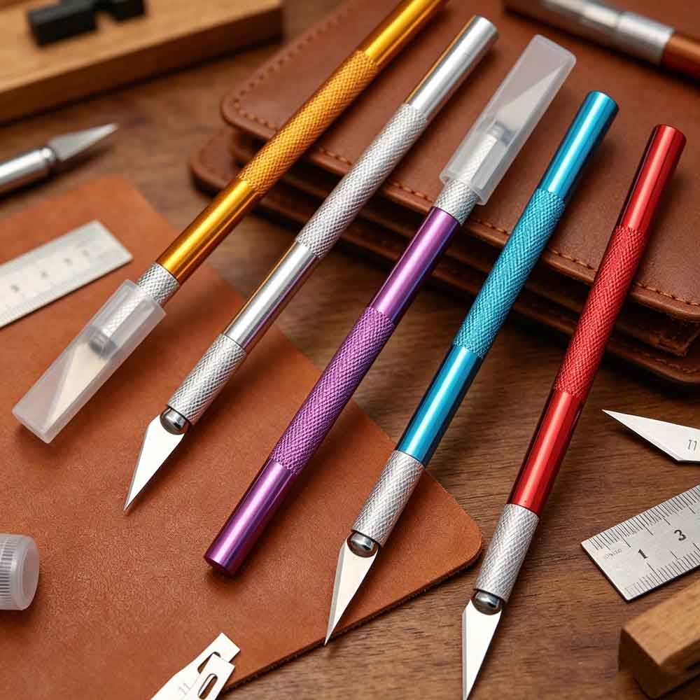 Набор из 10 острых ножей Exact – обзор и цена Woodworking Hobby Kits
