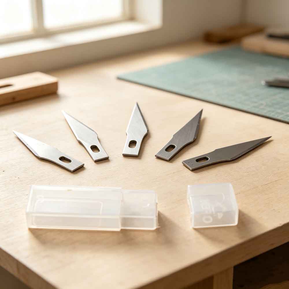 Набор из 10 острых ножей Exact – обзор и цена Woodworking Hobby Kits