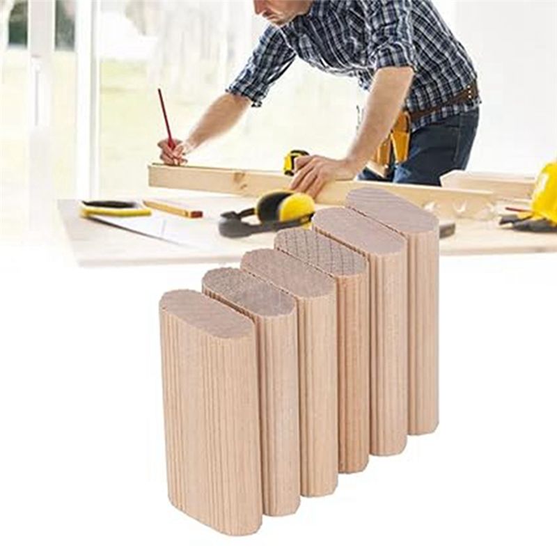 В наличии 100 штук деревянных  – обзор и цена Woodworking Domino